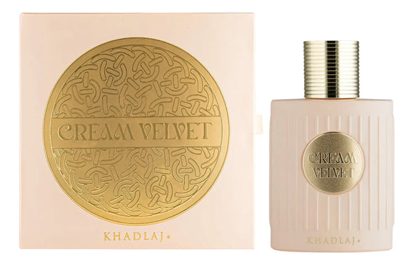 Cream Velvet by Khadlaj