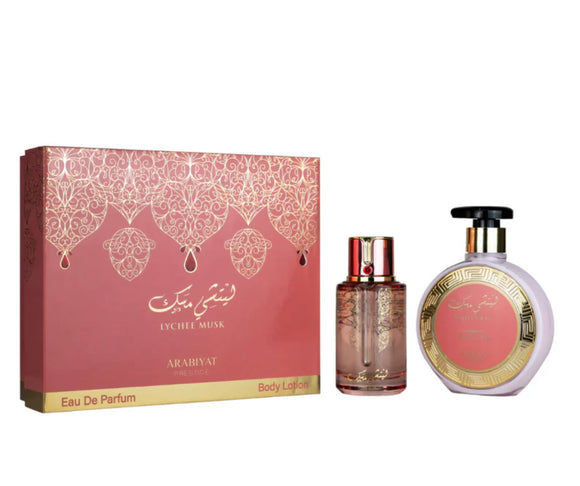 Lychee Musk by Arabiyat Prestige GIFTSET
