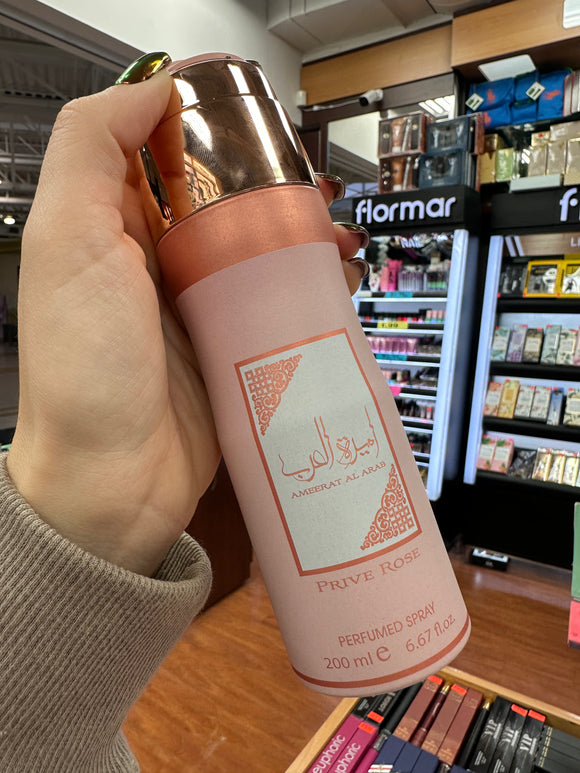 Ameerat Al Arab Prive Rose Perfumed Spray